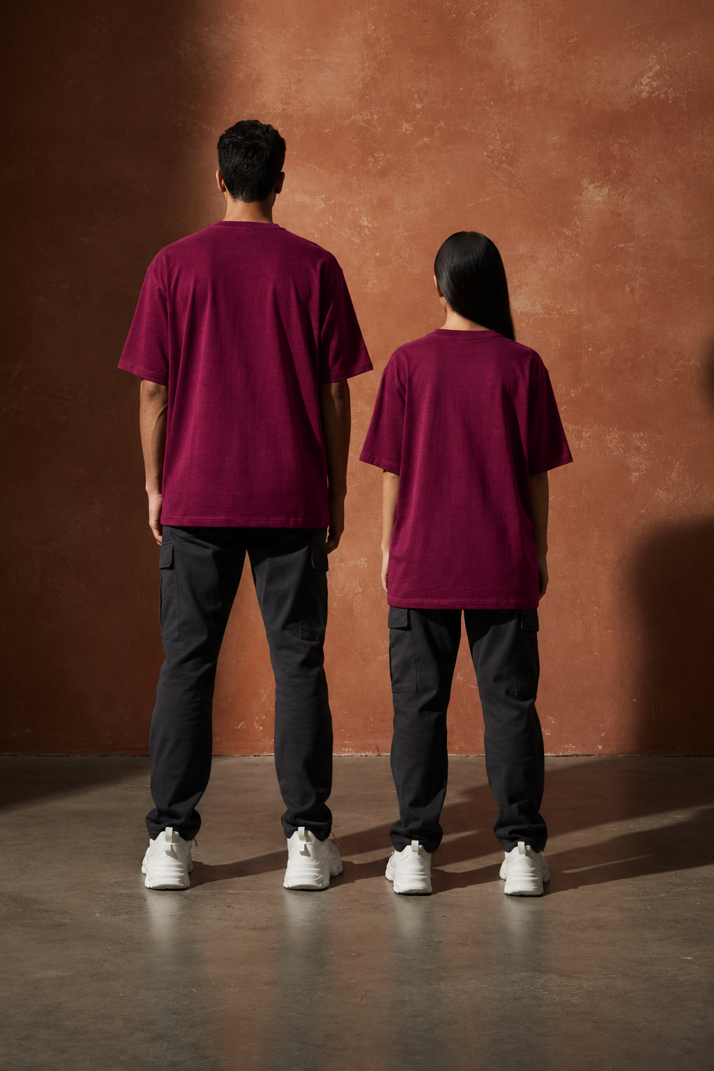 Maroon | Premium Oversized Boxy Fit T-Shirt