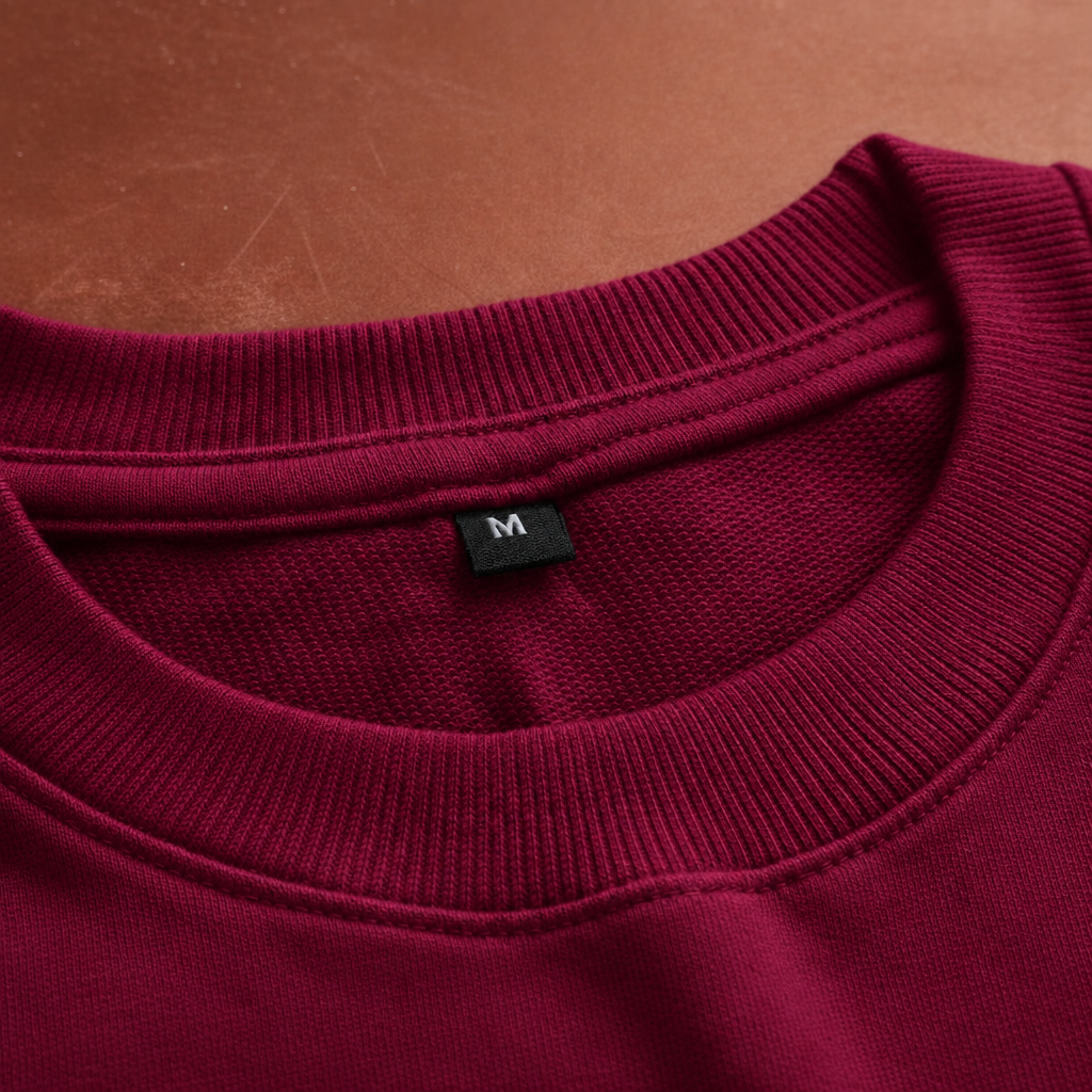Maroon | Premium Oversized Boxy Fit T-Shirt